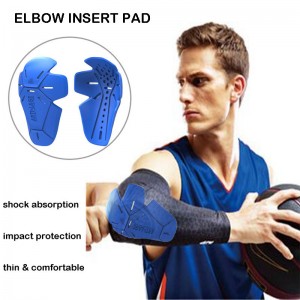 Almofada de inserção de cotovelo de absorção de choque anti-impacto de basquete de proteção esportiva (ACF)